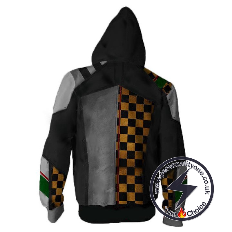 Borderlands Hoodies - Borderlands Torgue V2 Zip Up Hoodie Jacket